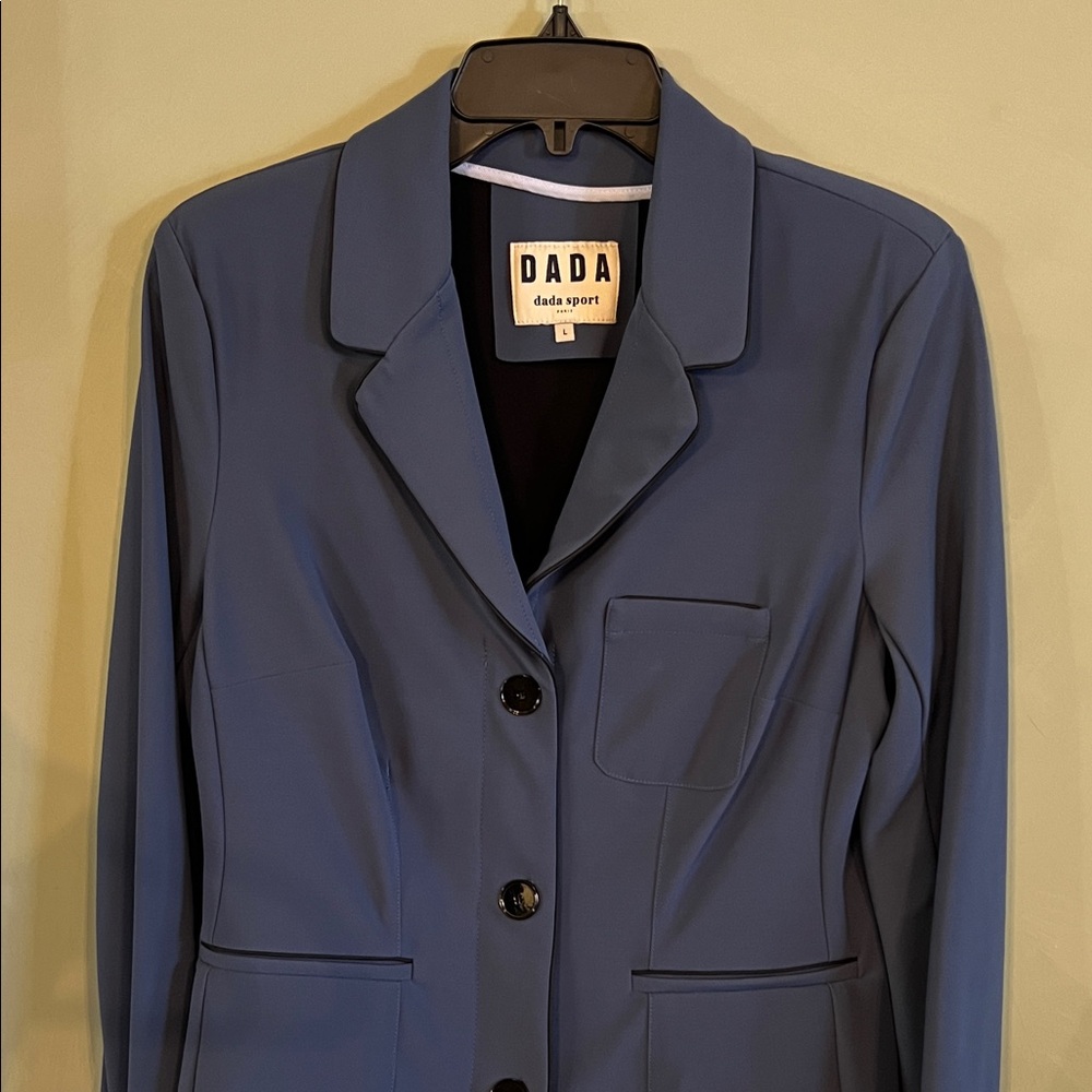 Dada Paris riding jacket Women's gorgeous Blue L
